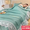 High-end 60-piece Lyocell Tencel summer quilt four-piece set, single silk quilt, naked sleeping silk skating silk quilt bedding Item Picture